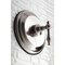 Kingston Brass Shower Faucet, 2, Wall Mount, Brushed Nickel KB2638NLSO - alternate 4